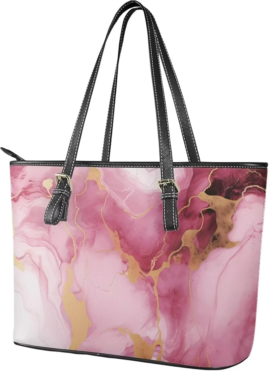 Mumeson Women's Soft Leather Tote Shoulder Bags Portable Shoulder Handbag Top Handle Shoulder Bags