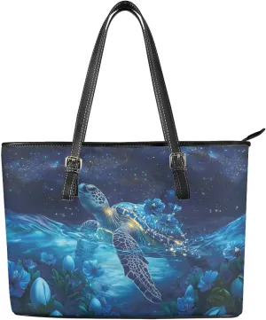 Mumeson Women's Soft Leather Tote Shoulder Bags Portable Shoulder Handbag Top Handle Shoulder Bags