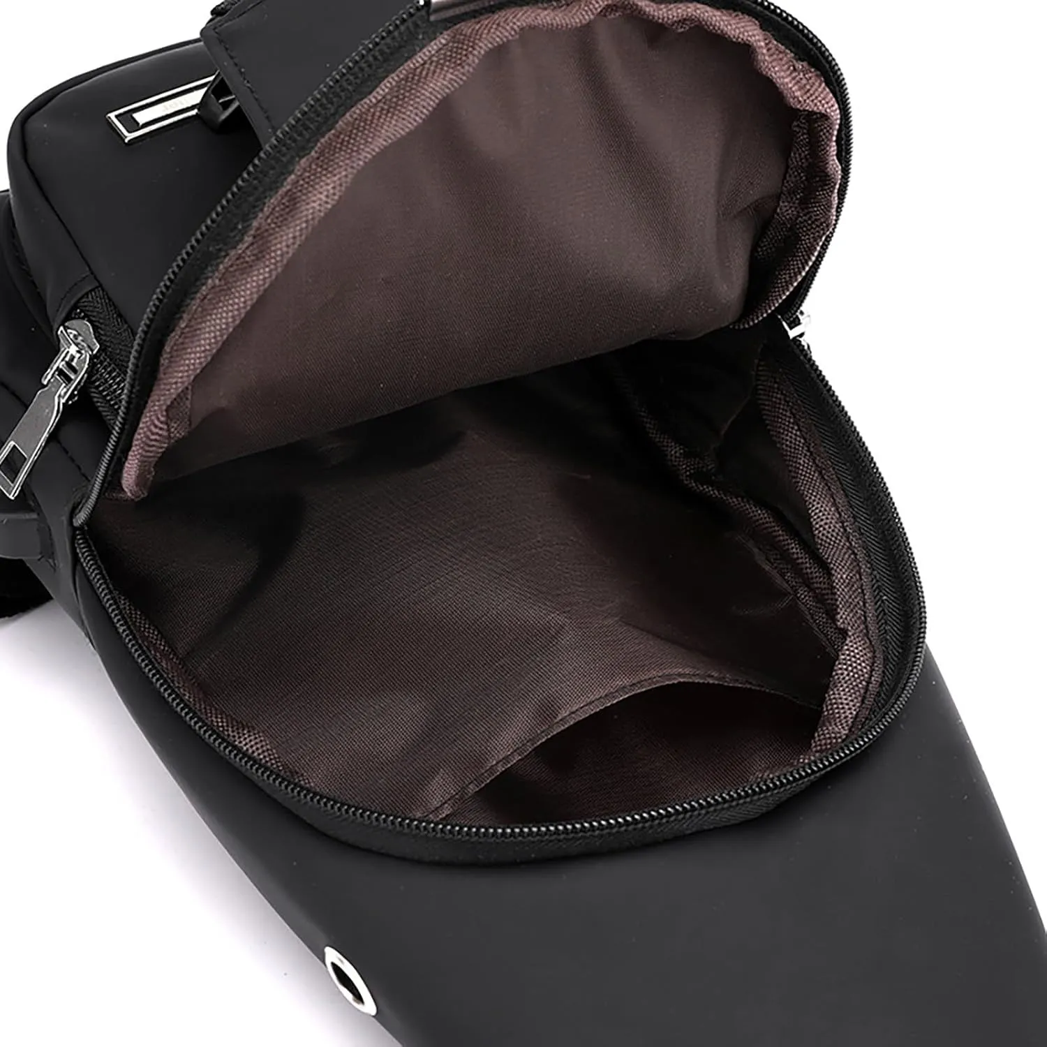 New Fashionable Layer Crossbody Bags Lightweight Nylon Sport Running Hiking Bag Messenger Bag And (Grey, One Size)