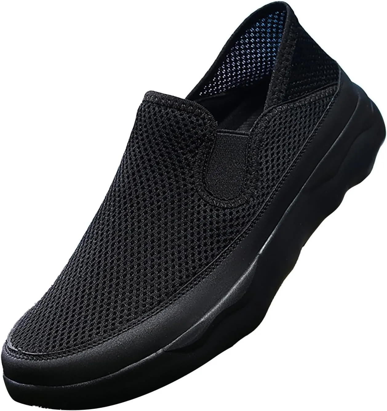 New Men's Hollow Breathable Mesh Casual Fashion Sport Shoe Mens Sneaker Slippers