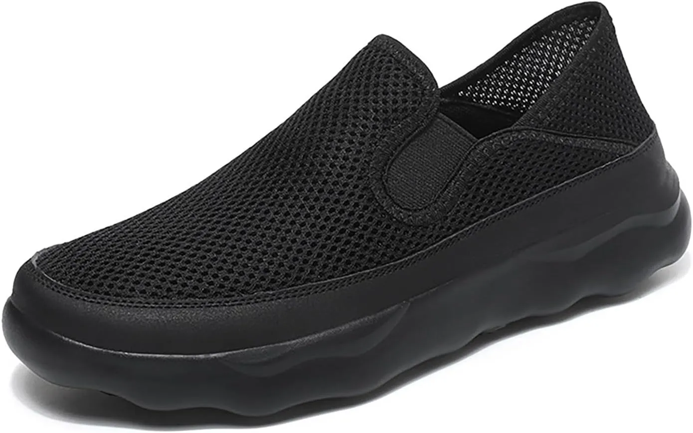New Men's Hollow Breathable Mesh Casual Fashion Sport Shoe Mens Sneaker Slippers