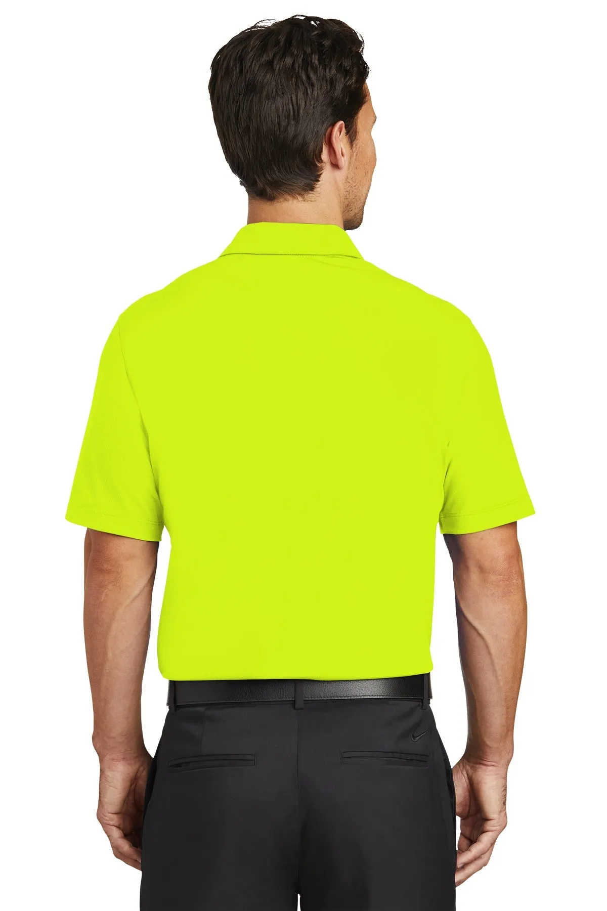 Nike Dri-FIT Vertical Mesh Custom Polos, Volt