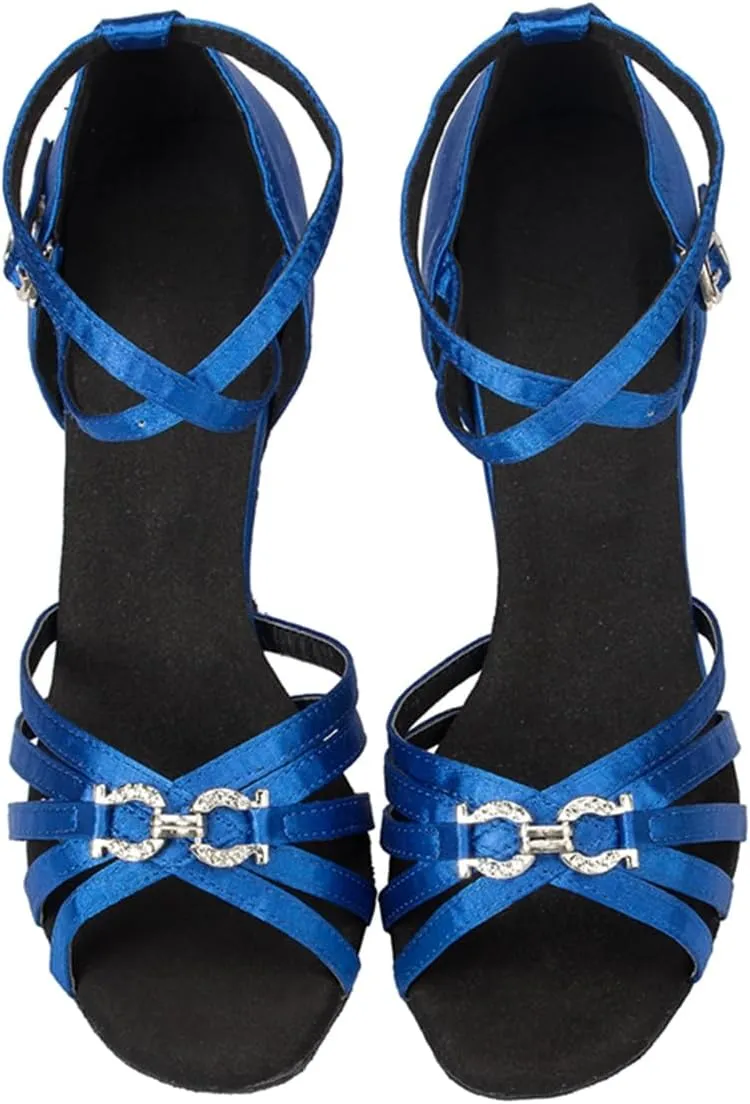 Open Toe Dance Shoes for Women's Ballroom Party Bridal Wedding Performence Dance Sandals