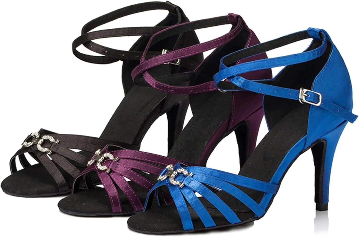Open Toe Dance Shoes for Women's Ballroom Party Bridal Wedding Performence Dance Sandals