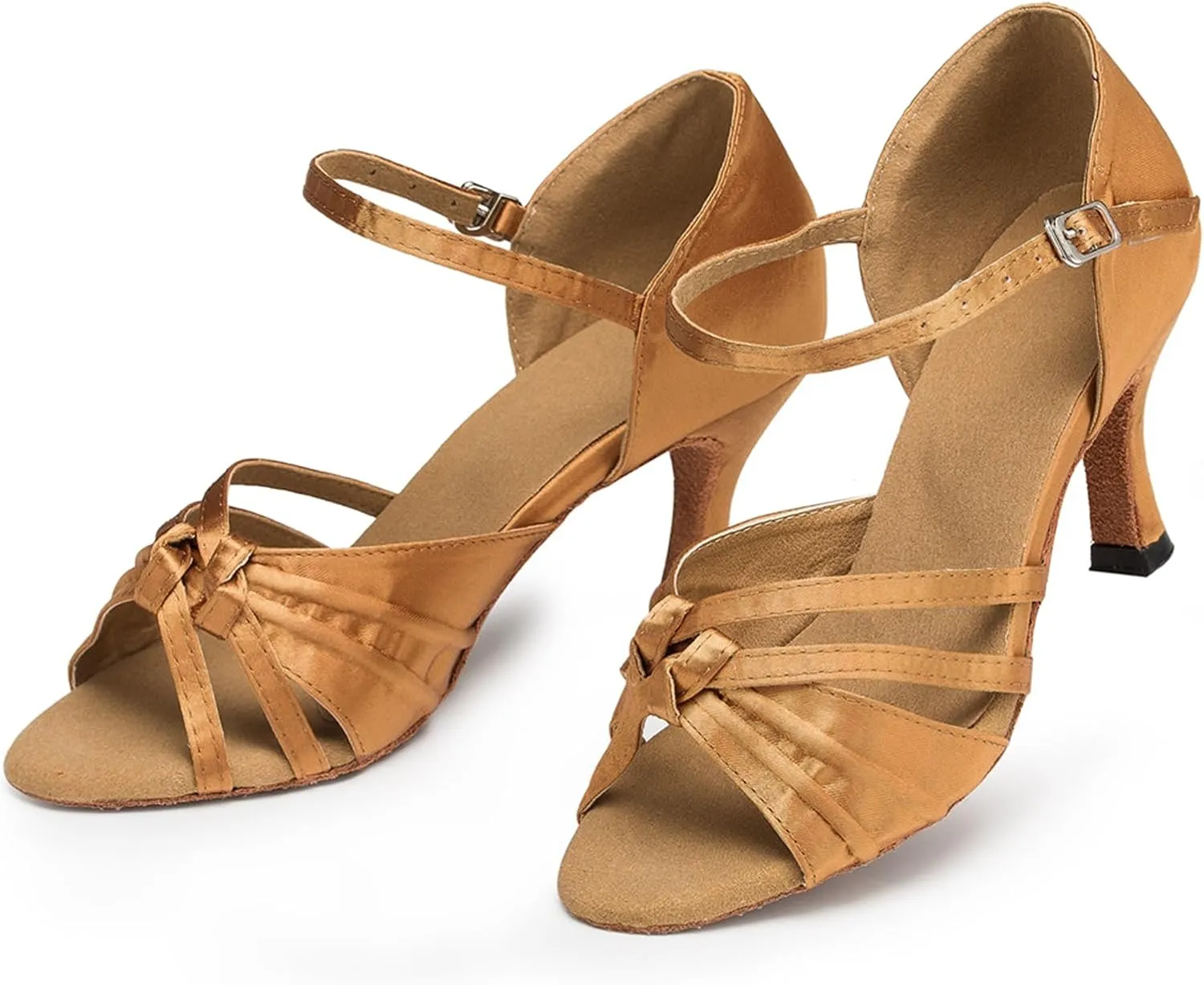 Open Toe Dance Shoes for Women's Ballroom Party Bridal Wedding Performence Dance Sandals