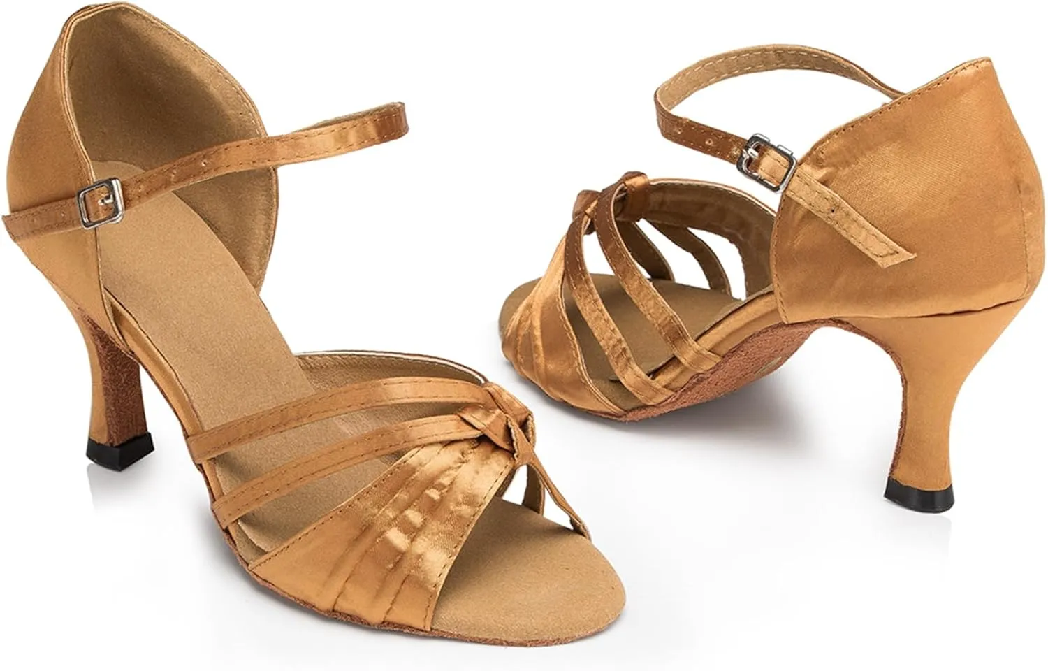 Open Toe Dance Shoes for Women's Ballroom Party Bridal Wedding Performence Dance Sandals