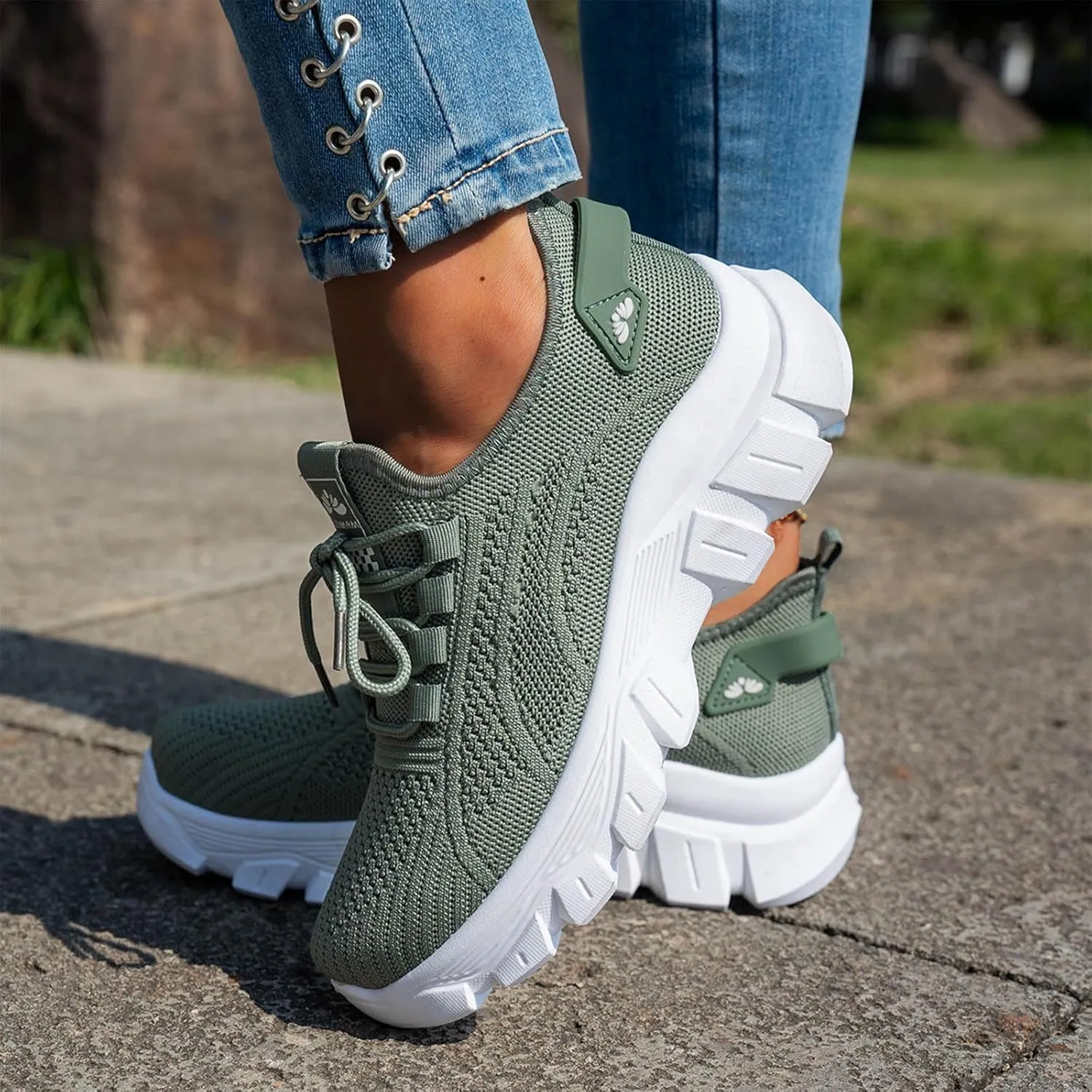 Orthopedic Sneakers for Women 2025 Womens Running Shoes Tennis Walking Gym Sneaker Fashion Workout Atheltic Slip On Lightweight Breathable Sport Shoe