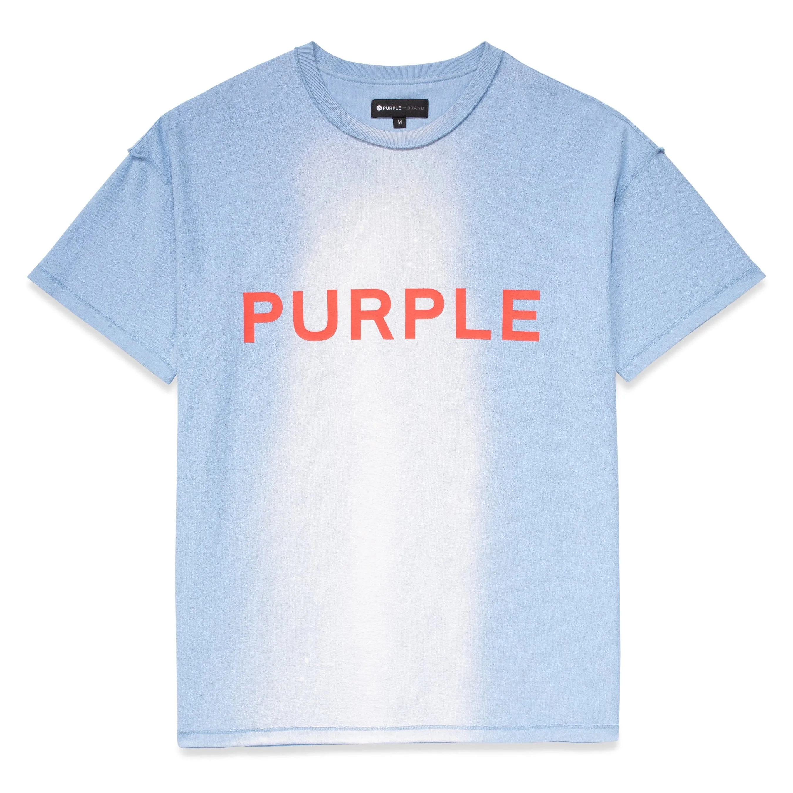 Purple Brand Core Big Placid Blue Relaxed Fit T-Shirt