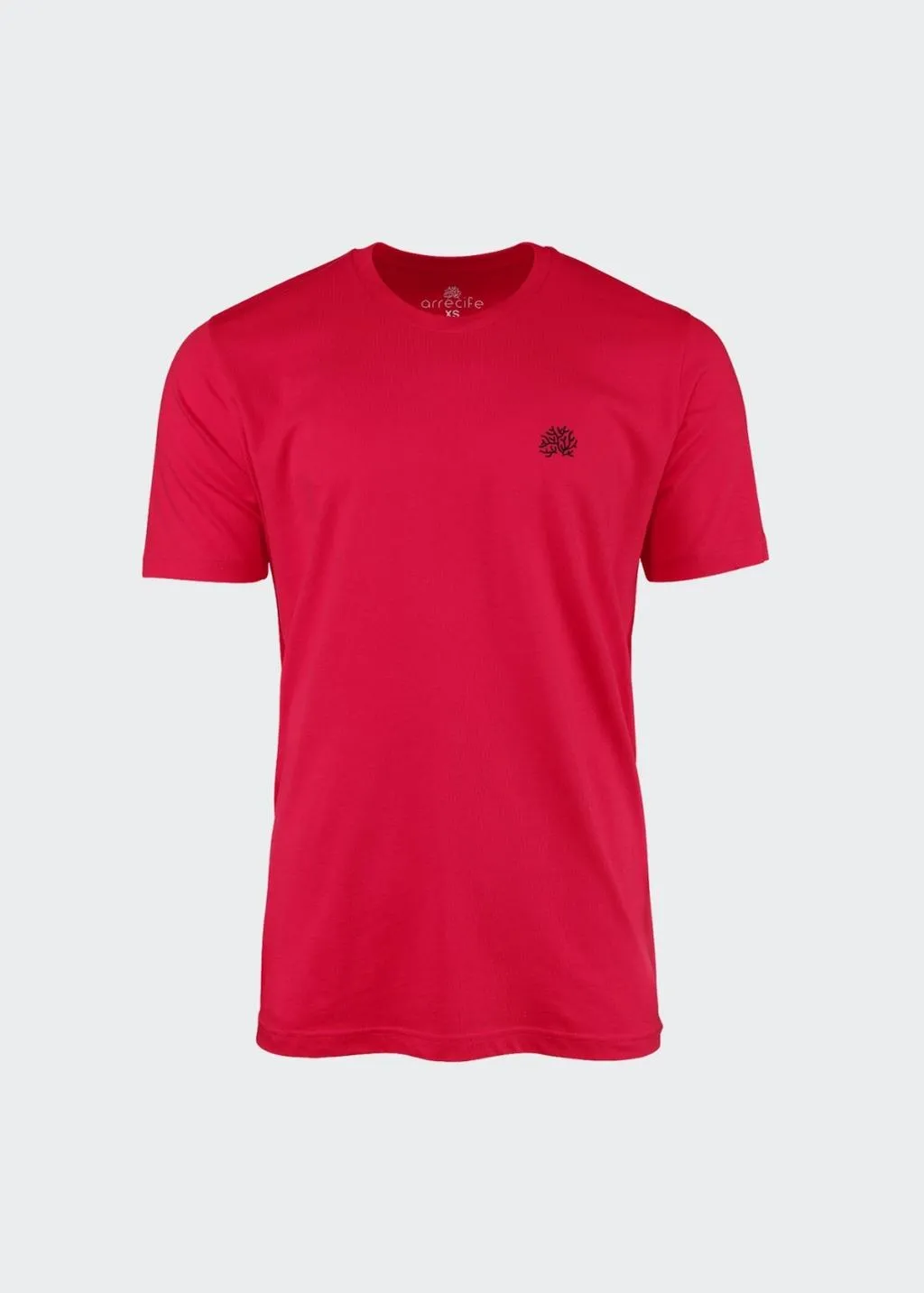 RED LOGO TEE