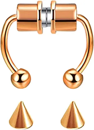 Rubber Nose Ring Stainless Ring Rings Nose Nose Jewelry Nose Ring for Women Hoop