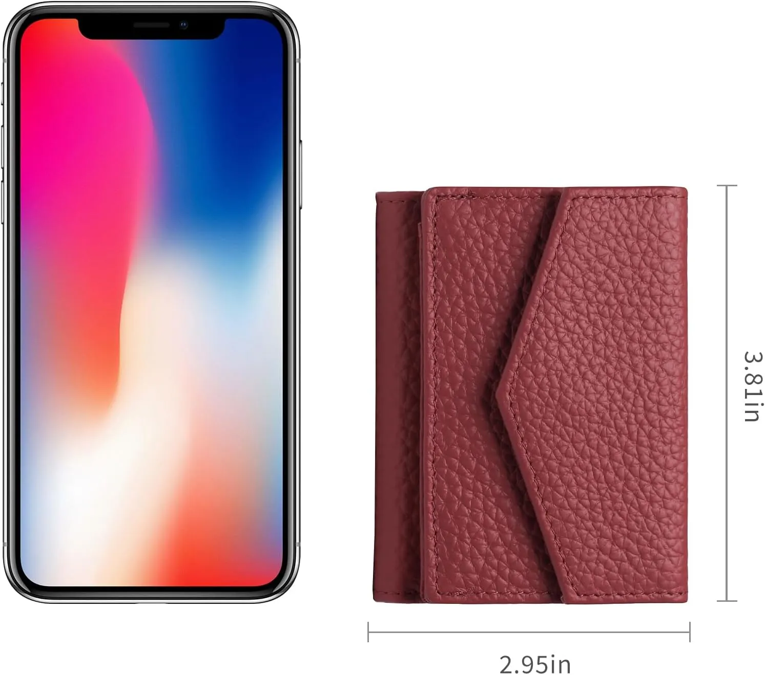SENDEFN Small Wallet Women Leather RFID Blocking Wallets for Women Card Holder Ladies Wallets with Coin Pocket