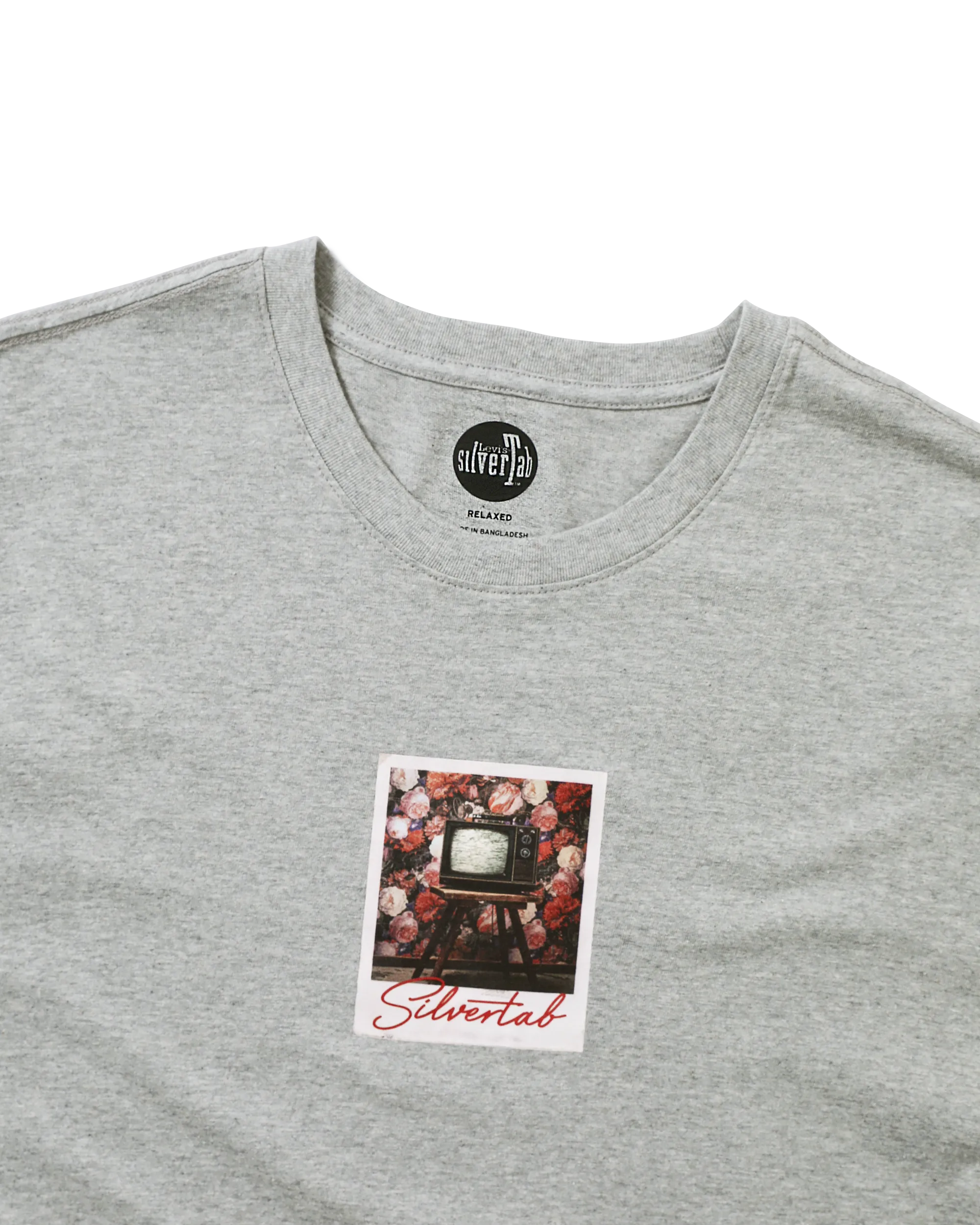 SILVER TAB / SS RELAXED FIT TEE POLAROID (MEN)