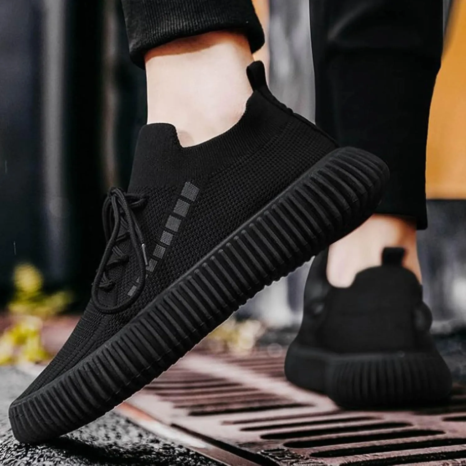 Slip On Shoes for Men Men's Tennis Shoes Men's Comfortable Walking Shoes Lightweight Breathable Running Athletic Sneakers