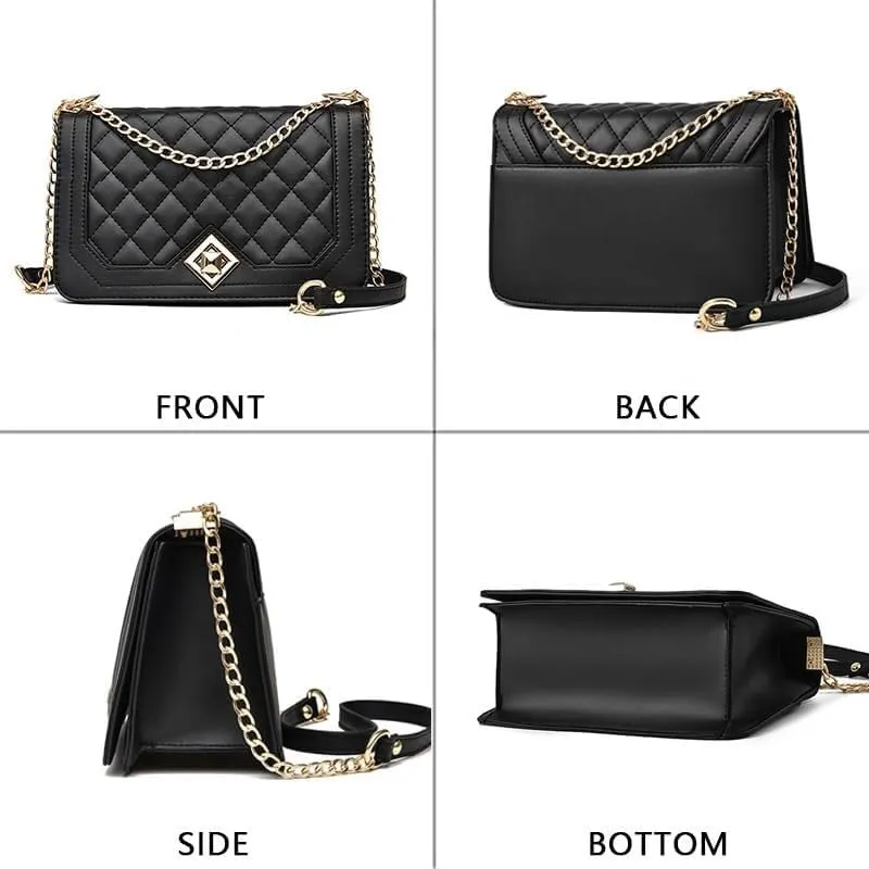Small Chain Shoulder Strap Clutches Evening Bag Fashion Wallets Satchels Chain Strap Women Crossbody Handbags