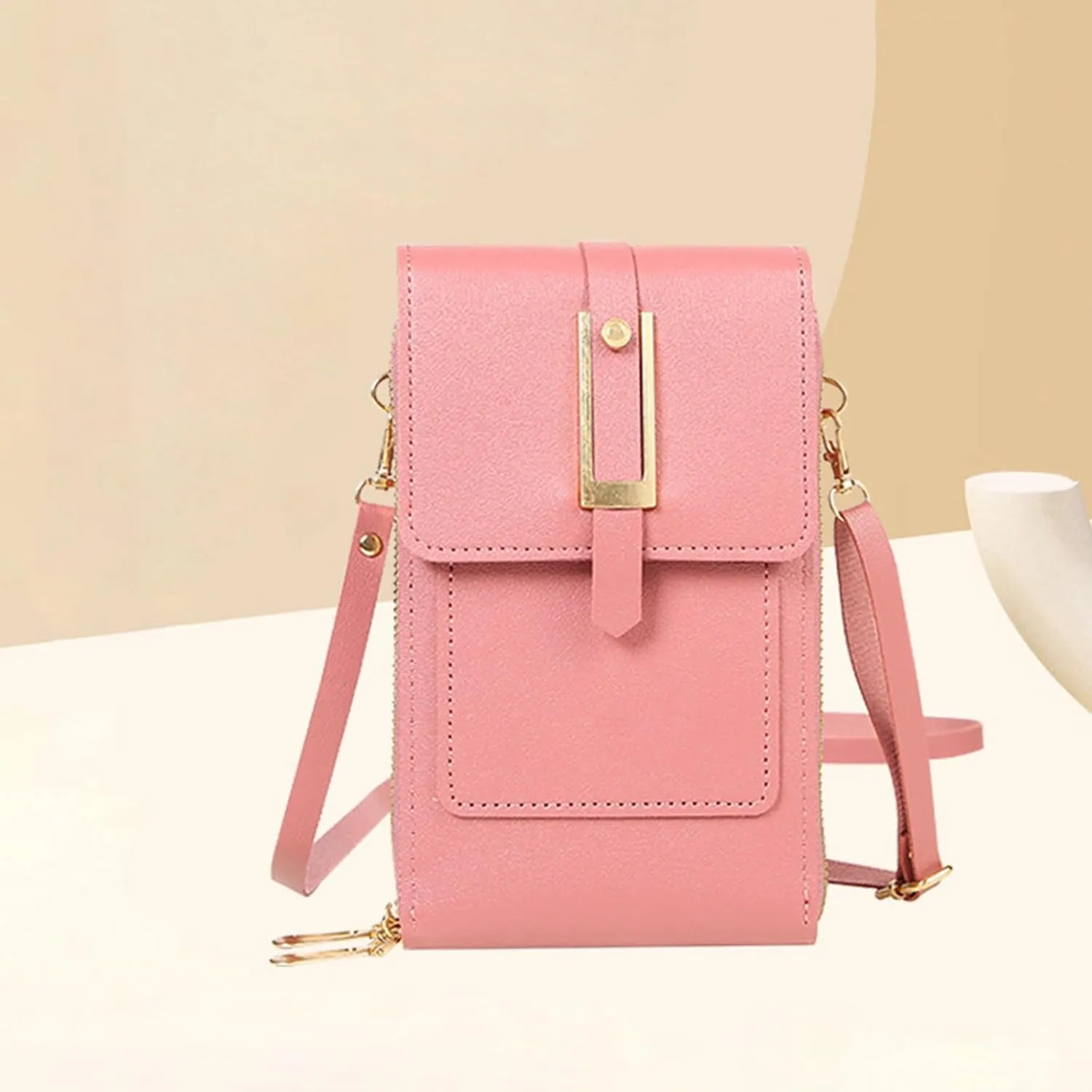 Small Crossbody Bags for Women Vegan Leather Cell Phone Shoulder Satchel Bag Wallet Purses with Adjustable Strap