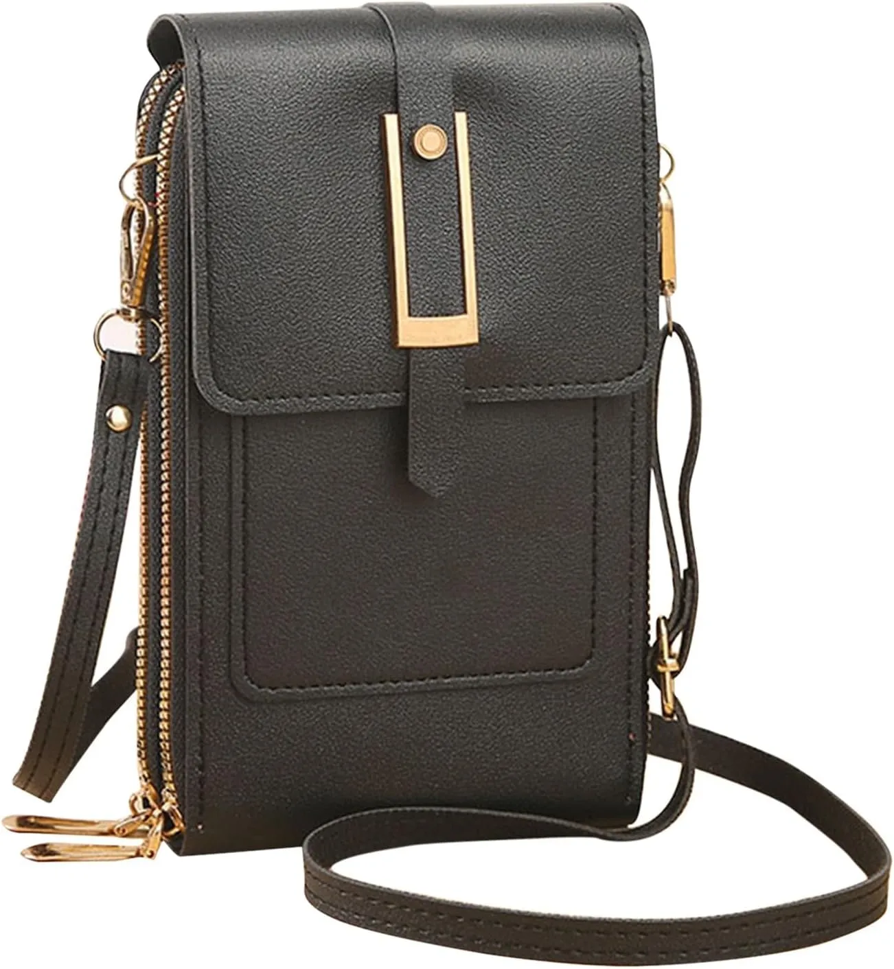 Small Crossbody Bags for Women Vegan Leather Cell Phone Shoulder Satchel Bag Wallet Purses with Adjustable Strap