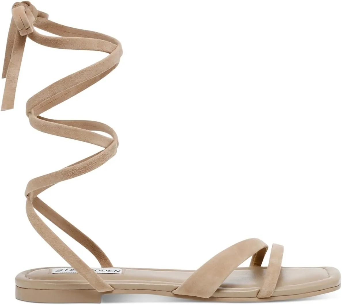 Steve Madden Womens Garvan Suede Strappy Gladiator Sandals