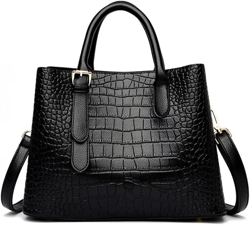 Synthetic PU Leather Ladies Tote Hobo Shoulder Women's Crossbody Bags Satchels Clutches Crocodile pattern