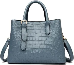Synthetic PU Leather Ladies Tote Hobo Shoulder Women's Crossbody Bags Satchels Clutches Crocodile pattern