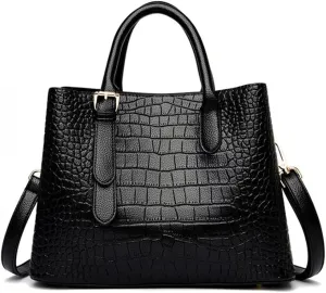 Synthetic PU Leather Ladies Tote Hobo Shoulder Women's Crossbody Bags Satchels Clutches Crocodile pattern