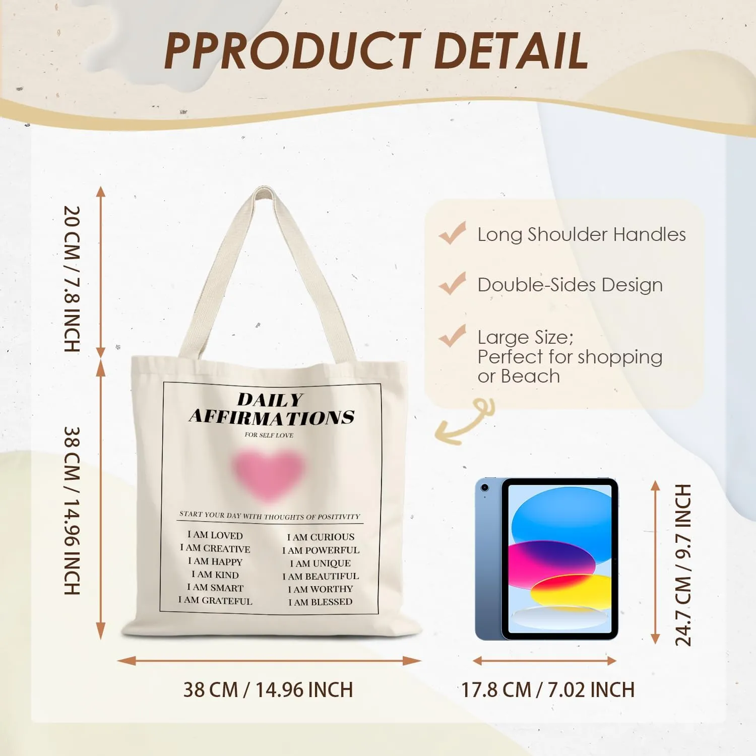 Teacher Tote Bag,Trendy Preppy Pink Tote Bag,Trendy Retro Y2K Preppy,Teacher Gifts for Women