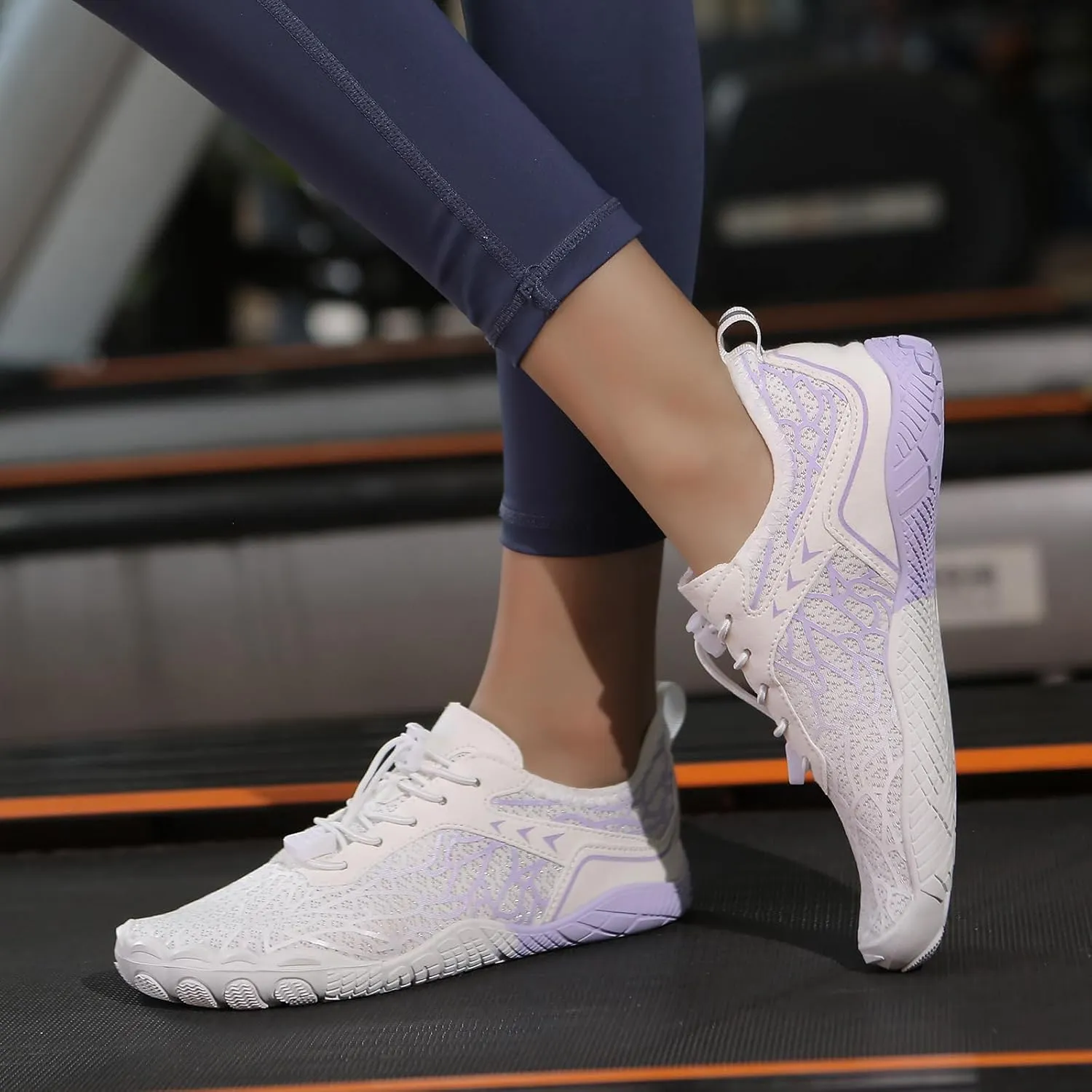 Thatrich Hike Barefoot Shoes for Women Men Wide Toe Box Sneakers Non-Slip Waterproof Comfy Breathable Water Shoe Hiking Travel Athletic Zero Drop Running Grounded Footwear Lightweight Casual Unisex