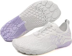 Thatrich Hike Barefoot Shoes for Women Men Wide Toe Box Sneakers Non-Slip Waterproof Comfy Breathable Water Shoe Hiking Travel Athletic Zero Drop Running Grounded Footwear Lightweight Casual Unisex