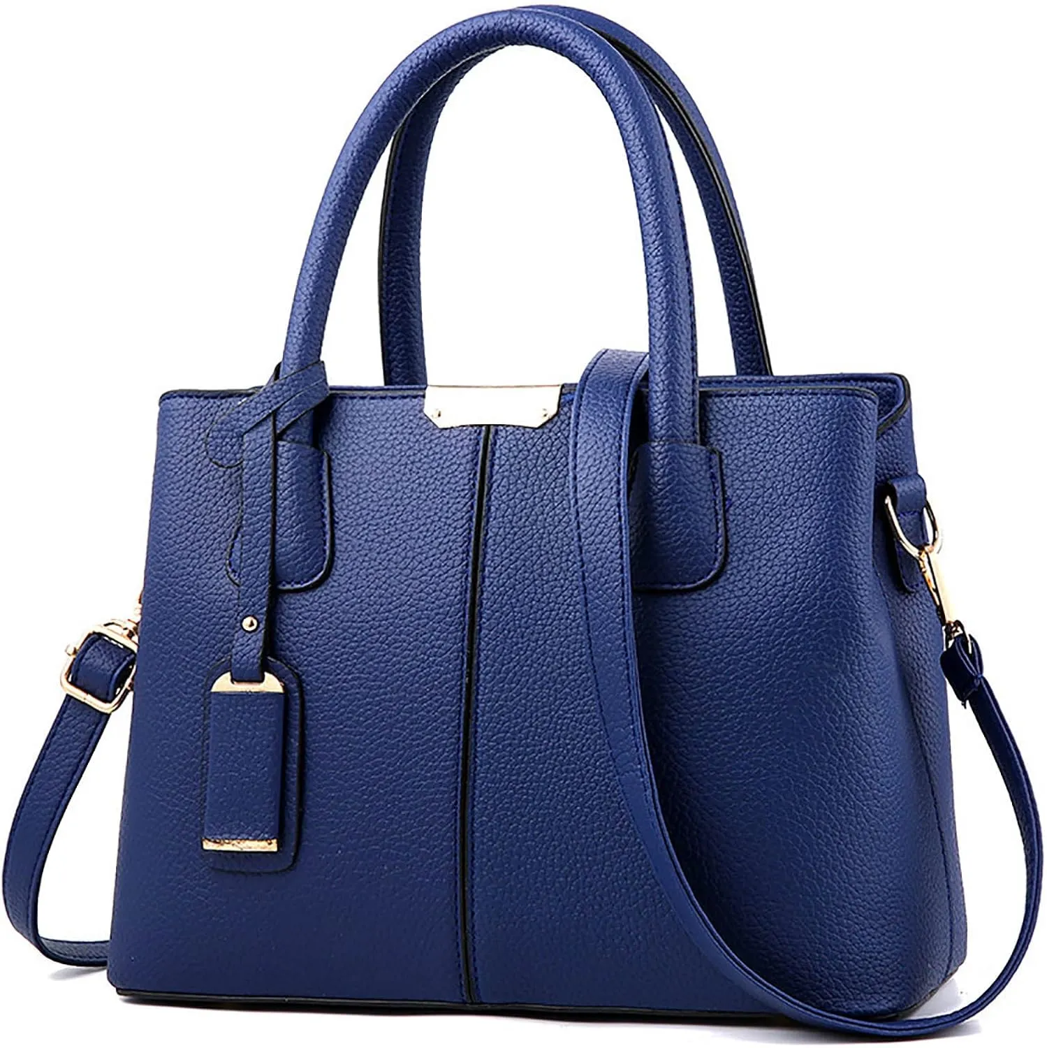 Tote Purses for Women, Faux Leather Large Capacity Shoulder Bag with Adjustable Strap Everyday Messenger Handbags