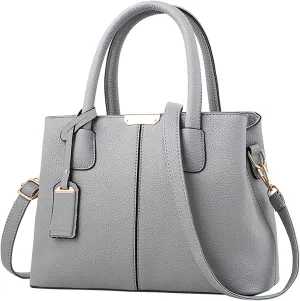 Tote Purses for Women, Faux Leather Large Capacity Shoulder Bag with Adjustable Strap Everyday Messenger Handbags