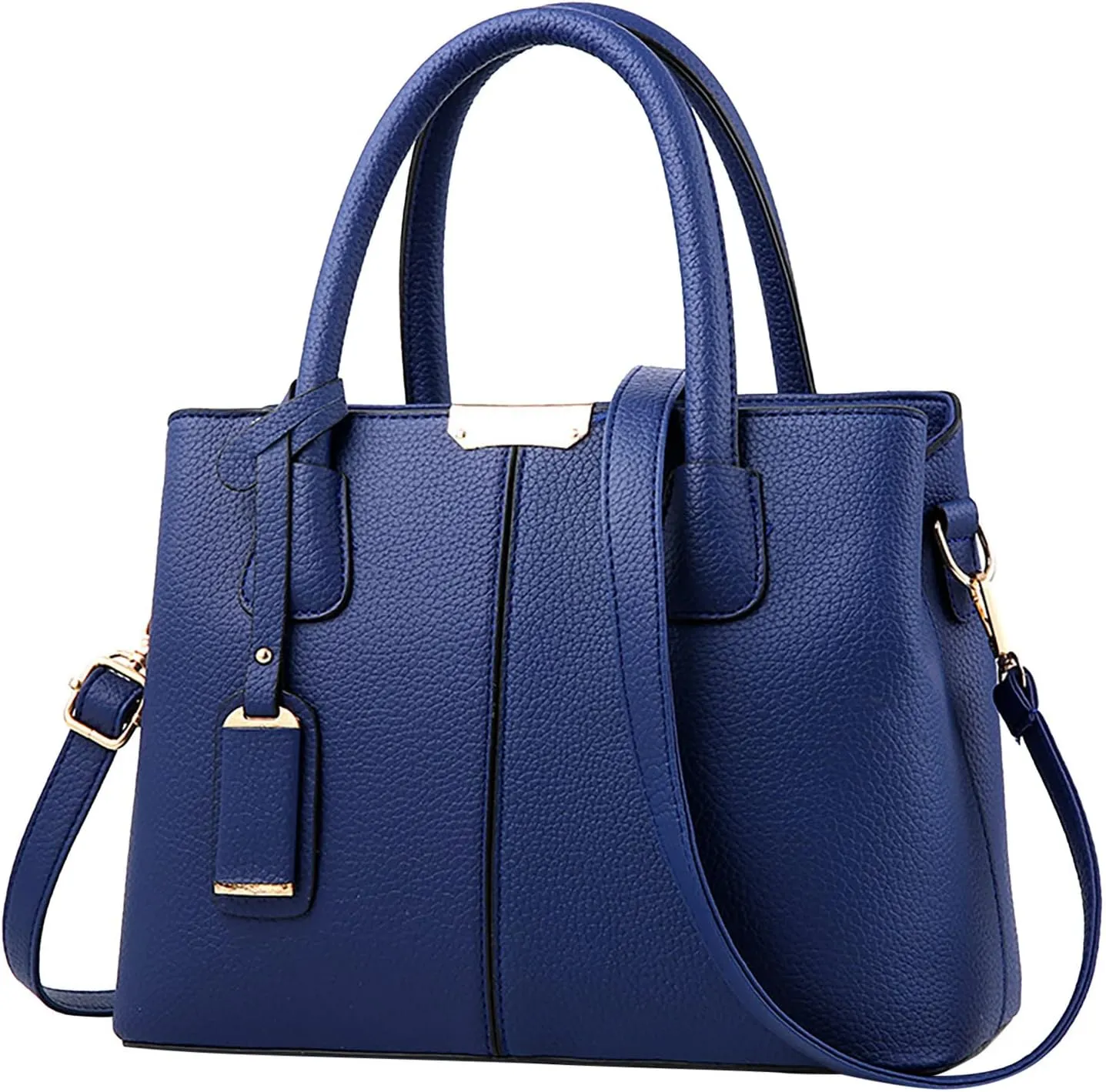 Tote Purses for Women, Faux Leather Large Capacity Shoulder Bag with Adjustable Strap Everyday Messenger Handbags