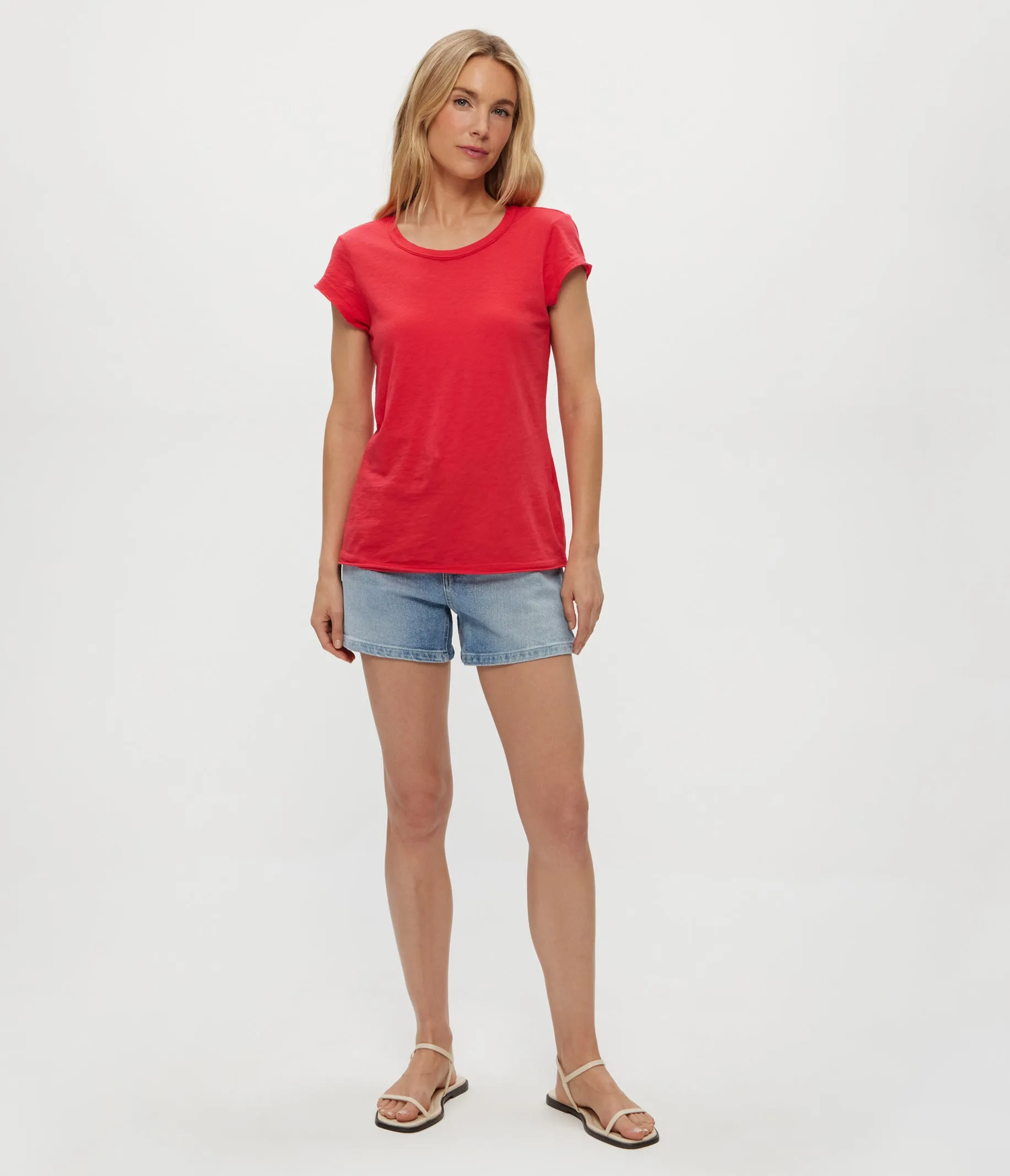 TRUDY SUPIMA TEE IN RUMBA