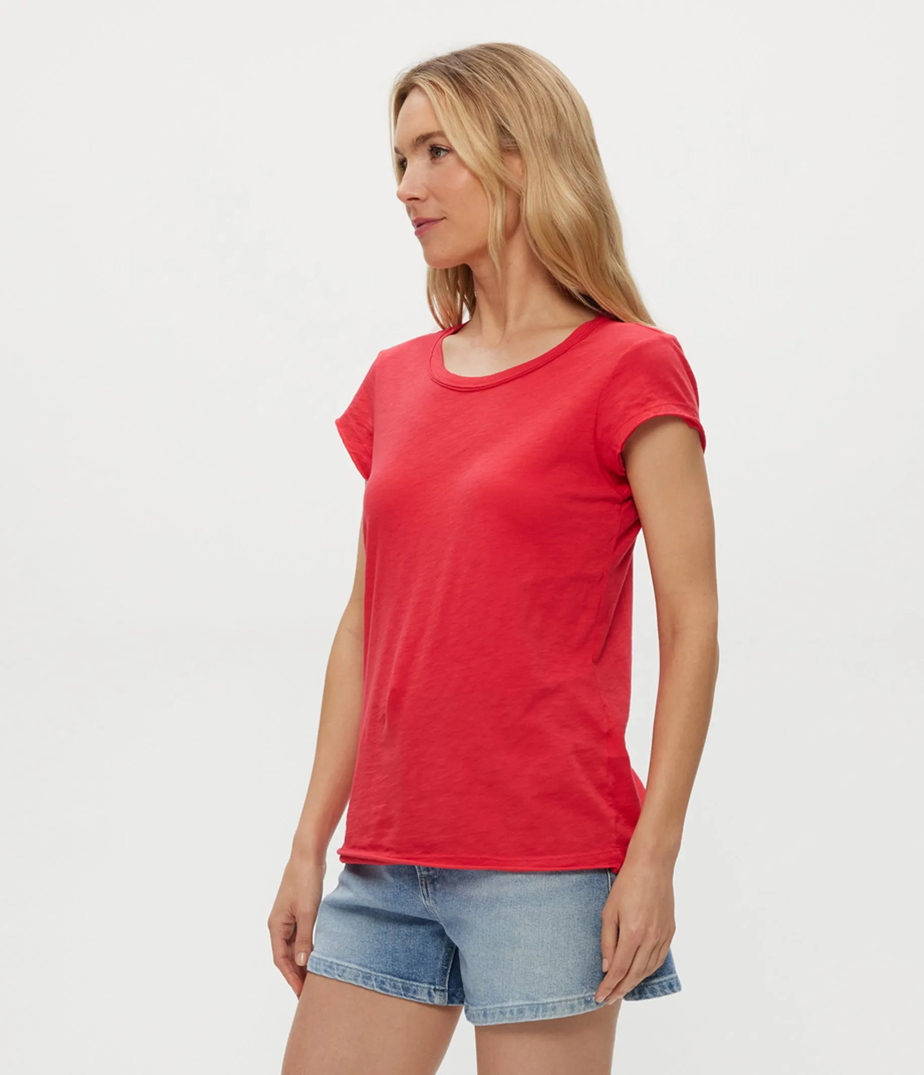 TRUDY SUPIMA TEE IN RUMBA