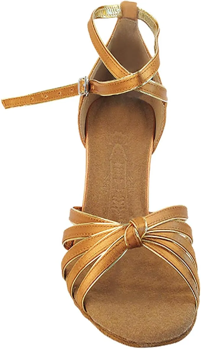 Very Fine Dance Shoes (Bundle of 5) Women's Salsa Ballroom Tango Wedding Dance Shoes Sera7043EB 2.5" Heel
