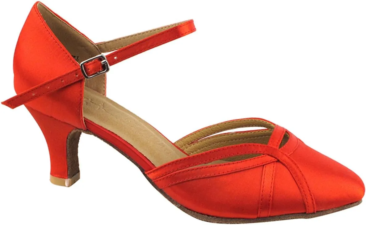 Very Fine Salsa Ballroom Tango Latin Dance Shoes SERA 3540 Bundle with Dance Shoe Wire Brush 2.5" Heel