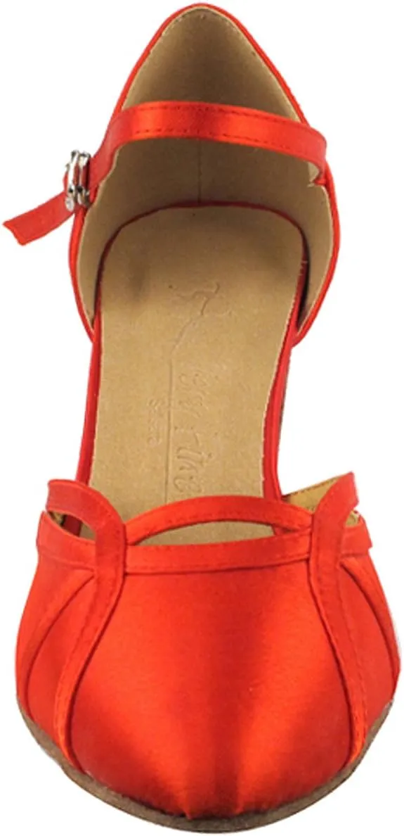 Very Fine Salsa Ballroom Tango Latin Dance Shoes SERA 3540 Bundle with Dance Shoe Wire Brush 2.5" Heel
