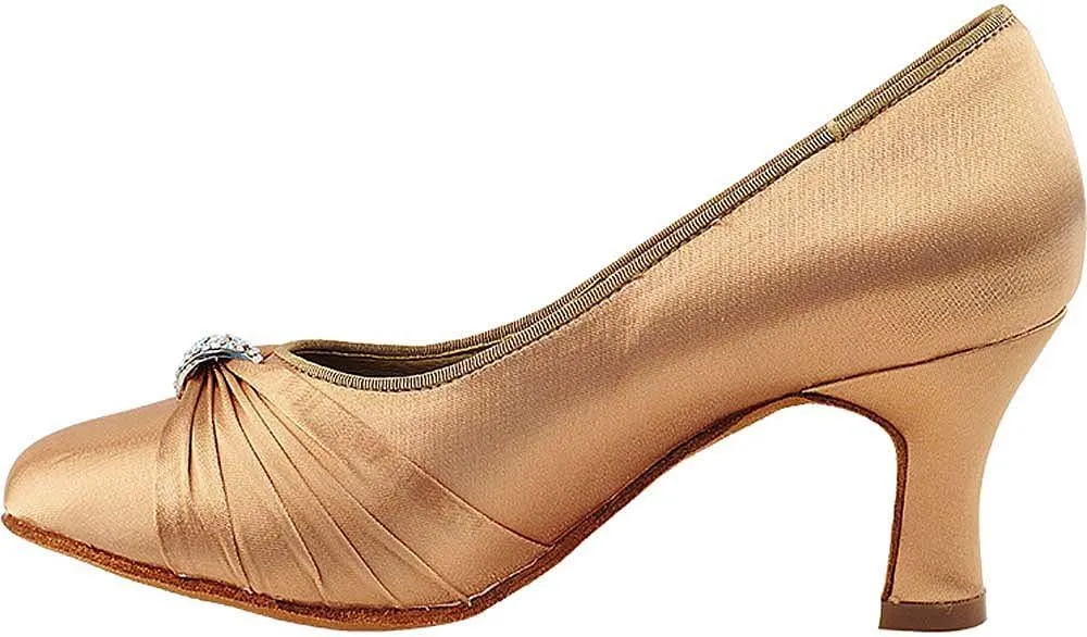 Very Fine Women's Ballroom Dance Shoes Tango Wedding Salsa Shoes S9169EB Comfortable Dance Shoes 2.5"[Bundle of 5]