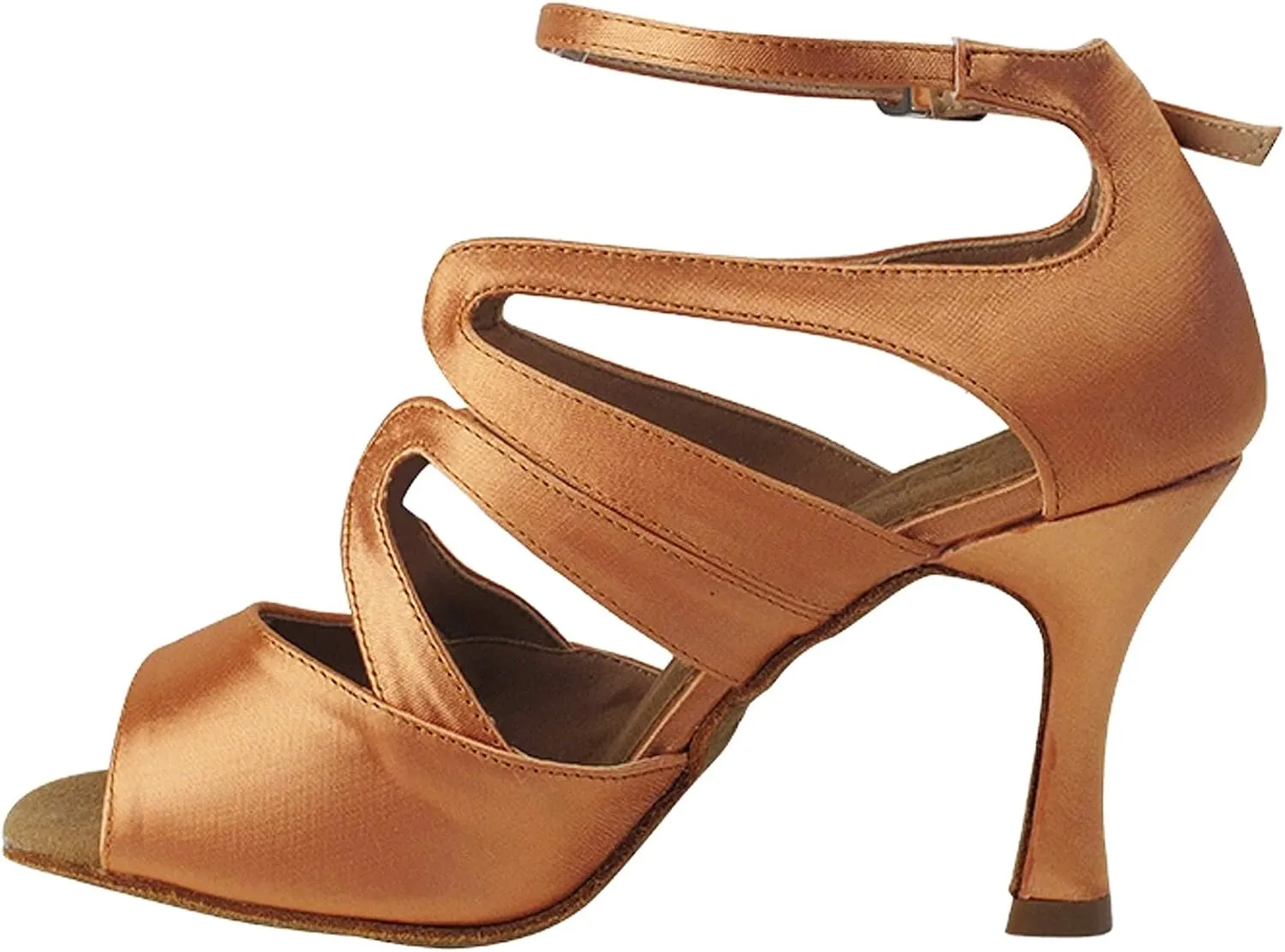 Very Fine Women's Ballroom Dance Shoes Tango Wedding Salsa Shoes Sera7039EB Comfortable Dance Shoes 3" [Bundle of 5]