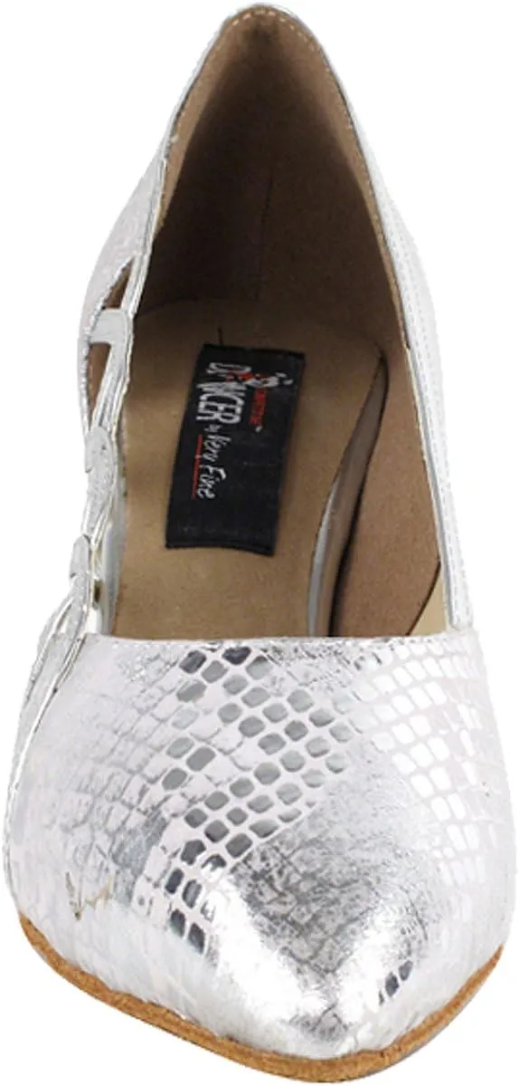 Very Fine Women's Salsa Ballroom Tango Dance Shoes Leather EWGCD5501 Bundle - Back-of-Heel Cushions 2.5"