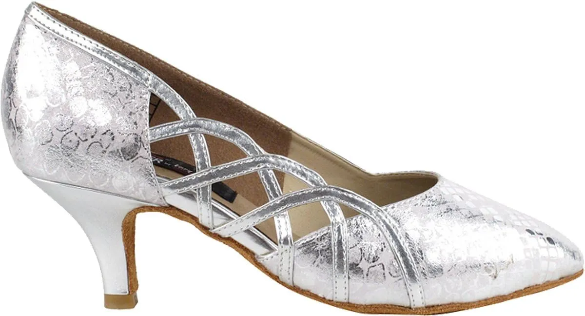 Very Fine Women's Salsa Ballroom Tango Dance Shoes Leather EWGCD5501 Bundle - Back-of-Heel Cushions 2.5"