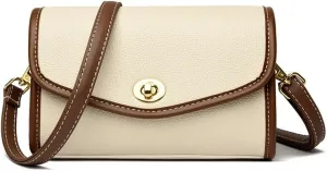 Vintage genuine leather shoulder bag, women's clutch bag, detachable shoulder strap, women's shoulder bag handbag
