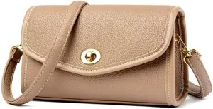 Vintage genuine leather shoulder bag, women's clutch bag, detachable shoulder strap, women's shoulder bag handbag