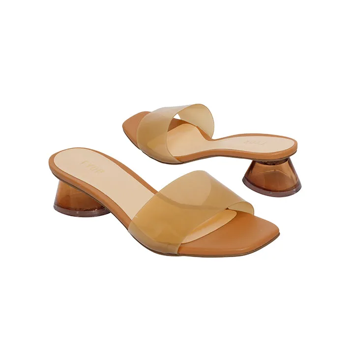 Vinyl Round Heel Sandal BCM 106