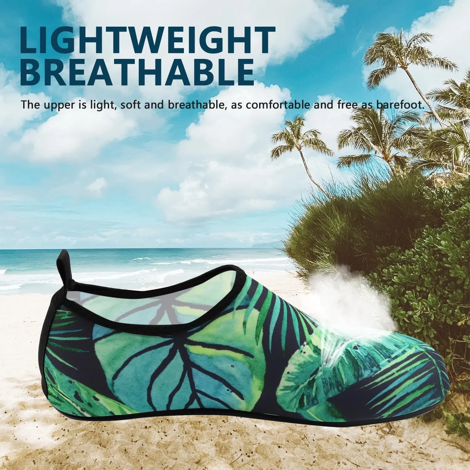 Water Shoes for Women Men Swim Barefoot Quick-Dry Adult Aqua Socks Non Slip Yoga Shoes Pool Camping Beach Accessories