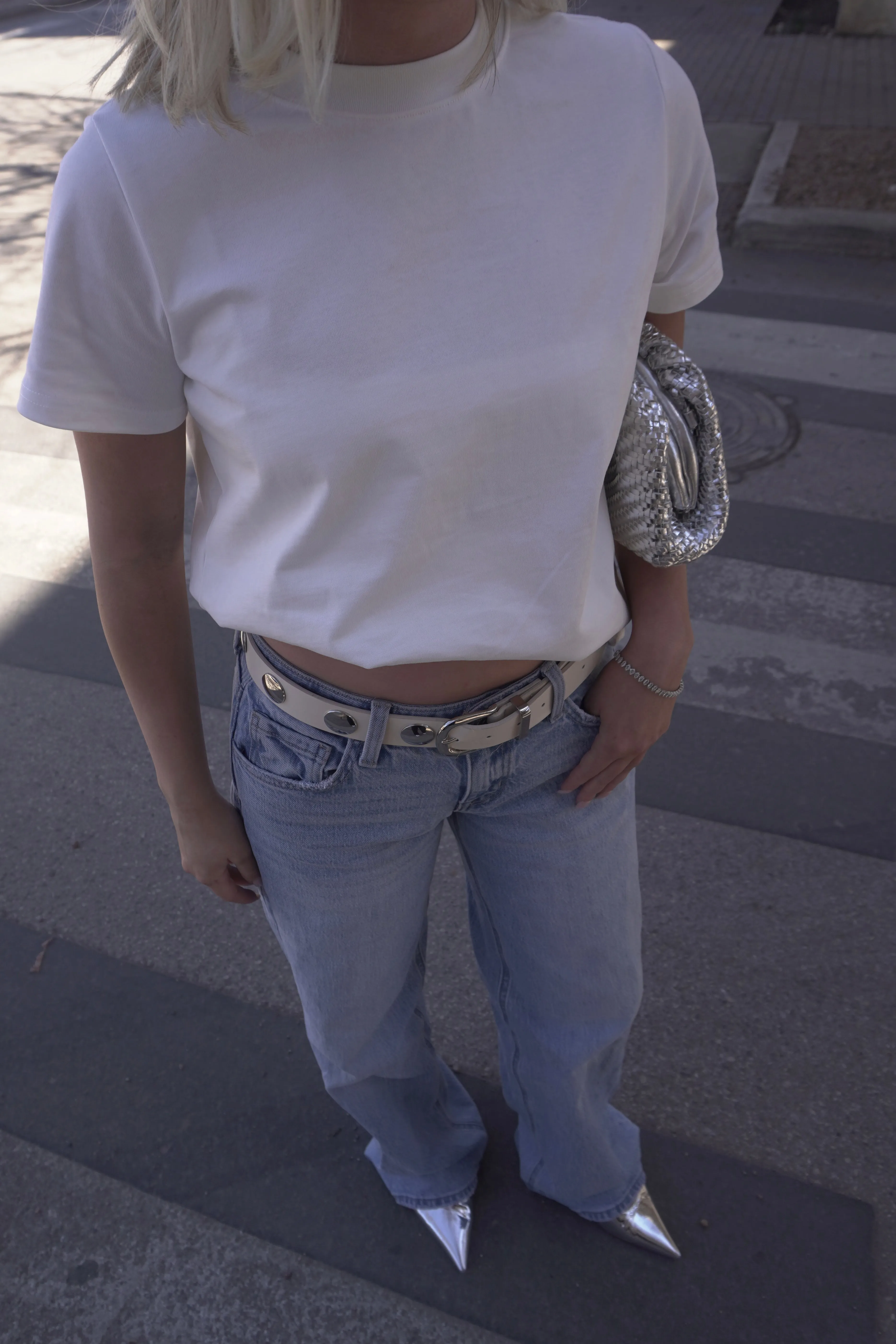 White t-shirt