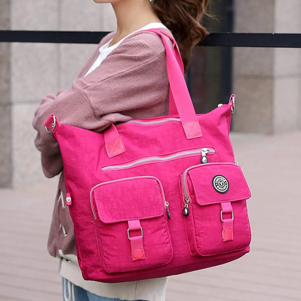 Women Fashion Large Capacity Single Shoulder Travel Bags Messenger Bag Vintage Handbags