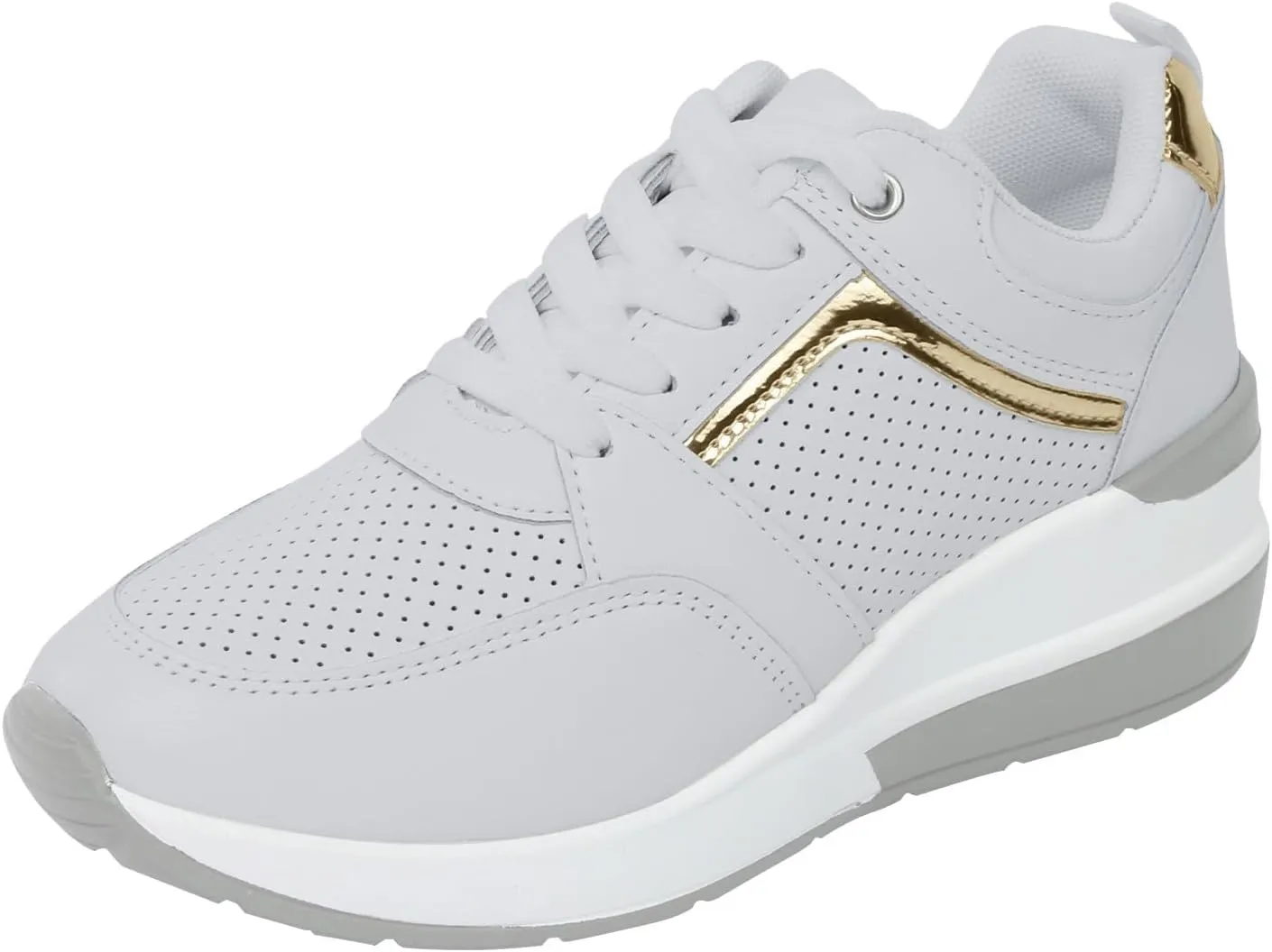 Women Running Shoes Lightweight Nursing Shoes for Women Slip On Breathable Sneakers Casual Classic Trendy Athletic Walking Sneaker Non Slip Platform Workout Tennis Shoe Outdoor Sports Loafers