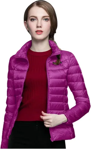 Women Winter Coat Women Warm Lightweight Jacket Hoodless Windproof Winter Coat With Recycled Insulation Jacket