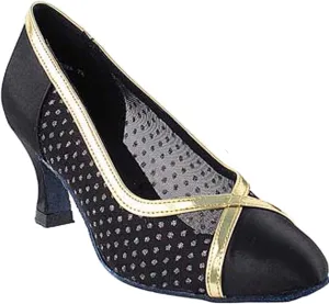 Women's Ballroom Dance Shoes Tango Wedding Salsa Shoes 6815EB Comfortable-Very Fine 2.5" [Bundle of 5]