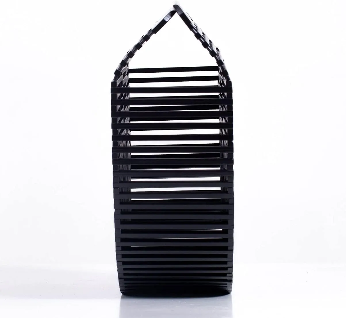 Women's Bamboo Handbag by Handmade Straw Bag,Tote Bamboo Purse Natural Basket Bag for Summer Beach