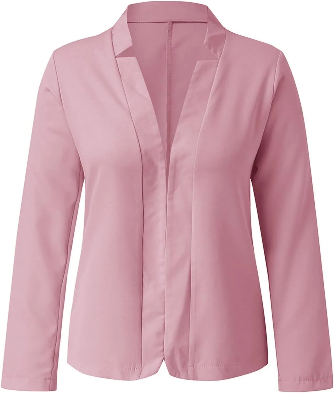 Womens Casual Blazers Pocketed Office Blazers Draped Open Front Cardigans Jacket Work Suit Lightweight Jackets
